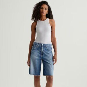 New with Tags AG Jeans Women's Hattie High Rise Bermuda Short 32